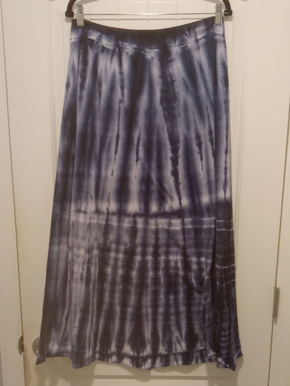 Tryst Indigo Tie-Dye Maxi Skirt